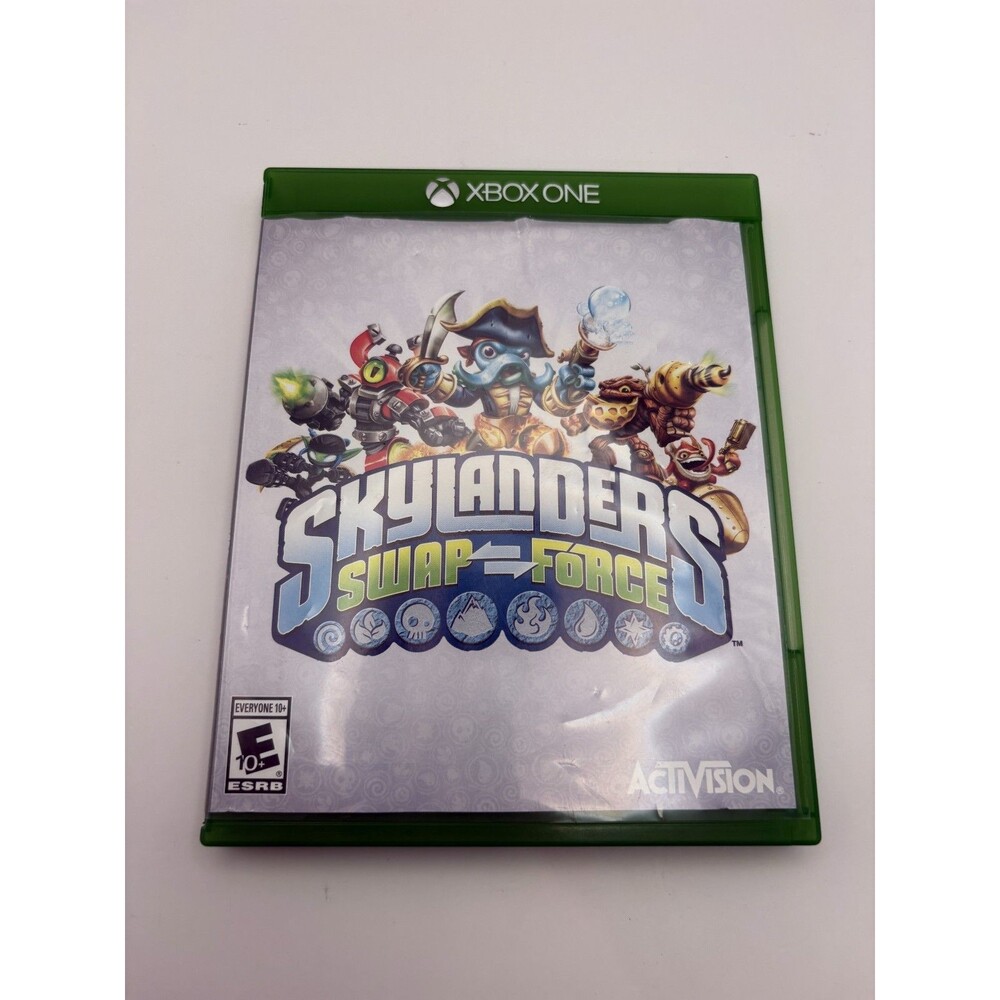 Xbox One Skylanders Swap Force Swap-Force Game Disc W/ Case Microsoft EX